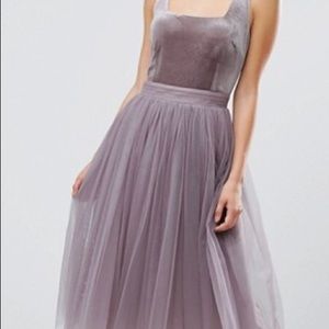 Lavender tulle dress size S/M